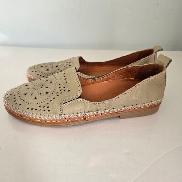 SPRING STEP INGRID Shoes Womens 7.5-8 Olive Green Comfort Casual Minimalist Boho - Picture 5 of 9